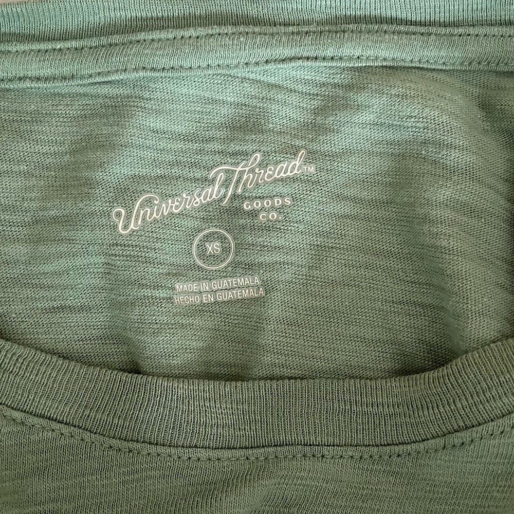 {Universal Thread} T-Shirt Dress Bundle in Green & Grey - Women's XS - Picture 7 of 15